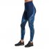 nike power flutter printed gym tights w niebieskie nike power flutter printed gym tights w niebieskie