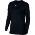 nike pro ls all over mesh top w czarna nike pro ls all over mesh top w czarna