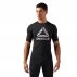 reebok workout ready compression tee black reebok workout ready compression tee black