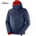 salomon haloes down hoodie m czerwono-granatowa salomon haloes down hoodie m czerwono-granatowa