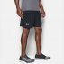 under armour launch sw 7'' short black reflective under armour launch sw 7'' short black reflective
