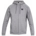 under armour rival fleece full zip hoodie grey under armour rival fleece full zip hoodie grey