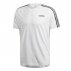 adidas design 2 move 3-stripes tee adidas design 2 move 3-stripes tee