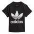 adidas trefoil tee czarno-biała adidas trefoil tee czarno-biała