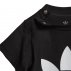 adidas trefoil tee czarno-biała adidas trefoil tee czarno-biała