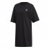 adidas trefoil dress damska czarna adidas trefoil dress damska czarna