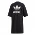 adidas trefoil dress damska czarna adidas trefoil dress damska czarna