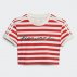 adidas x fiorucci stripe crop tee (ed0505) adidas x fiorucci stripe crop tee (ed0505)
