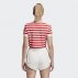 adidas x fiorucci stripe crop tee (ed0505) adidas x fiorucci stripe crop tee (ed0505)