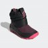 adidas rapidasnow boots c czarno-różowe adidas rapidasnow boots c czarno-różowe