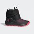 adidas rapidasnow boots c czarno-różowe adidas rapidasnow boots c czarno-różowe