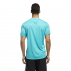 adidas response tee blue adidas response tee blue