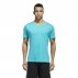 adidas response tee blue adidas response tee blue