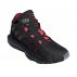 adidas dame 6 core black shock red adidas dame 6 core black shock red