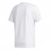 adidas trefoil essentials tee męska biała adidas trefoil essentials tee męska biała