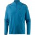 asics icon long sleeve 1/2 zip top blue / peacoat asics icon long sleeve 1/2 zip top blue / peacoat