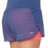 asics cool 2-in-1 short w koralowo-granatowe asics cool 2-in-1 short w koralowo-granatowe