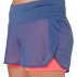 asics cool 2-in-1 short w koralowo-granatowe asics cool 2-in-1 short w koralowo-granatowe