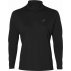 asics silver long sleeve 1/2 zip top performance black asics silver long sleeve 1/2 zip top performance black