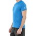 asics true performance short sleeve top blue asics true performance short sleeve top blue