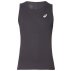 asics silver singlet dark grey asics silver singlet dark grey