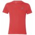 asics silver short sleeve top classic red asics silver short sleeve top classic red
