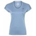 asics capsleeve top deep aqua heather asics capsleeve top deep aqua heather