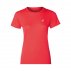 asics silver short sleeve top flash coral asics silver short sleeve top flash coral