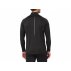 asics icon long sleeve 1/2 zip top black asics icon long sleeve 1/2 zip top black