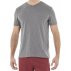 asics essential short sleeve top hex dark grey heather asics essential short sleeve top hex dark grey heather