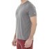 asics essential short sleeve top hex dark grey heather asics essential short sleeve top hex dark grey heather