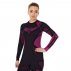 brubeck bluza dry ls czarny/amarant brubeck bluza dry ls czarny/amarant