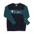 champion colour block kangaroo pocket reverse weave sweatshirt (214049-bs501) champion colour block kangaroo pocket reverse weave sweatshirt (214049-bs501)