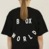 worldbox black smile tee (wbko-smile-blk) worldbox black smile tee (wbko-smile-blk)