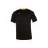 mizuno core short sleeve tee black / yellow fluo mizuno core short sleeve tee black / yellow fluo