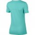 nike pro all over mesh ss top w seledynowo-turkusowa nike pro all over mesh ss top w seledynowo-turkusowa