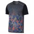 nike rise 365 short-sleeve printed top m multikolor nike rise 365 short-sleeve printed top m multikolor