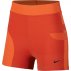 nike pro tech pack hypercool 3 inch shorts w pomarańczowe nike pro tech pack hypercool 3 inch shorts w pomarańczowe