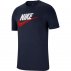 nike nsw tee brand mark męska granatowa nike nsw tee brand mark męska granatowa