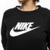 Bluza damska Nike NSW Essential Crew Czarna