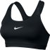 nike classic padded medium support sports bra czarny nike classic padded medium support sports bra czarny