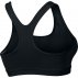 nike classic padded medium support sports bra czarny nike classic padded medium support sports bra czarny