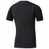 reebok activechill graphic compresion tee blue / black reebok activechill graphic compresion tee blue / black