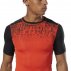 reebok activechill graphic compresion tee red / black reebok activechill graphic compresion tee red / black
