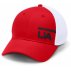 under armour men's train spacer mesh cap red white under armour men's train spacer mesh cap red white
