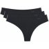 under armour ps thong 3-pack black under armour ps thong 3-pack black