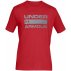 under armour team issue wordmark short sleeve red under armour team issue wordmark short sleeve red