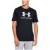 under armour sportstyle logo short sleeve black under armour sportstyle logo short sleeve black