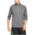 under armour ua tech 2.0 1/2 zip grey under armour ua tech 2.0 1/2 zip grey
