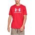 under armour sportstyle logo short sleeve red under armour sportstyle logo short sleeve red